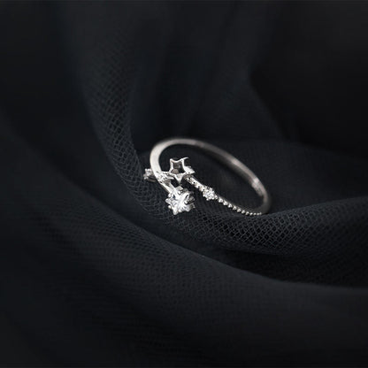 Anillo estrella ajustable