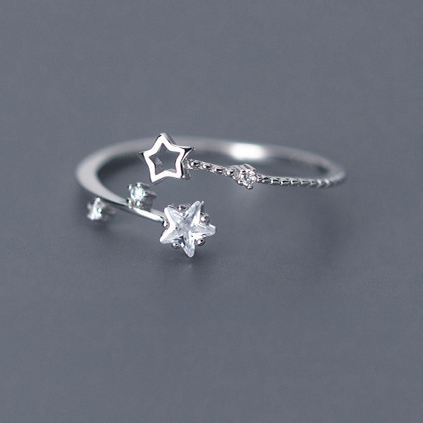 Anillo estrella ajustable